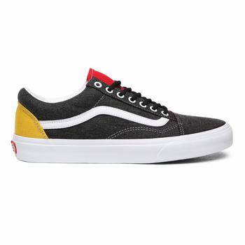 Férfi Vans Coastal Old Skool Tornacipő VA7106294 Fekete/Fehér